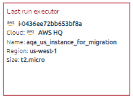 OptScale last run executor