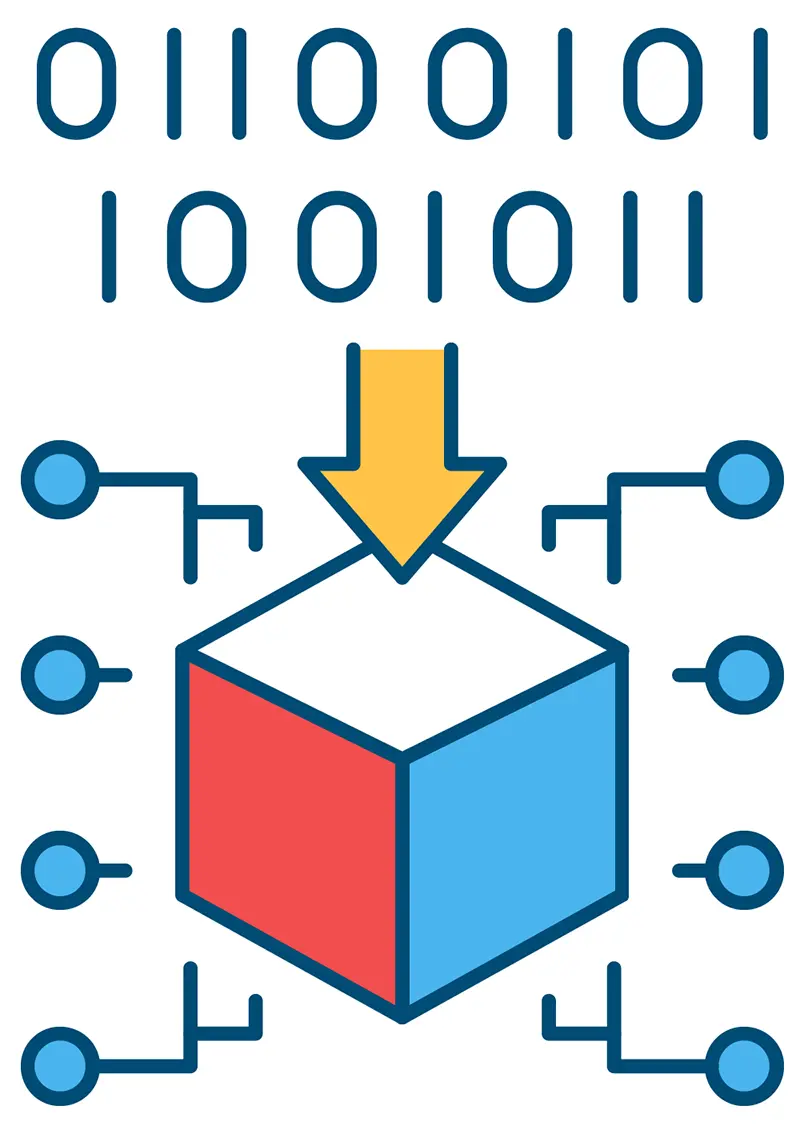 Training data vs. test data in machine learning